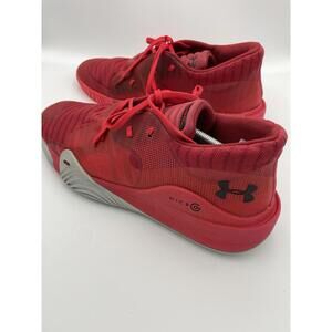 Under Armour Mens  Anatomix Spawn Red Basketball Shoes Size 14 3021263-603